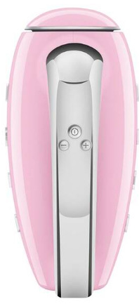 Ruční šlehač Smeg 50's Retro Style HMF01PKEU, růžový