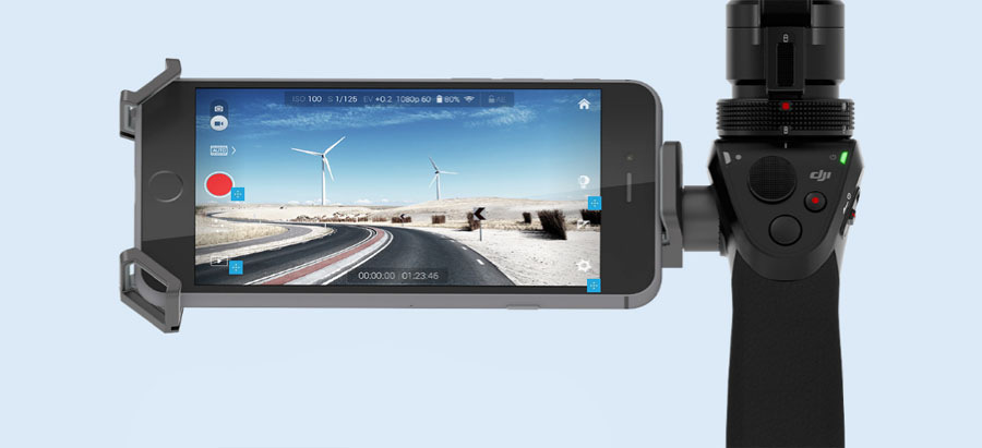 DJI OSMO, černá