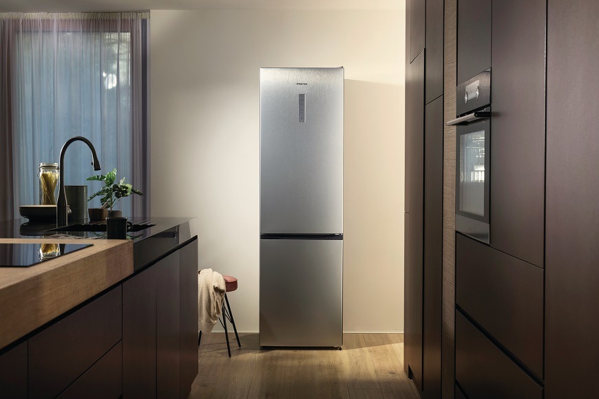 Beznámrazová chladnička Hisense RB440N4ACC, šedá