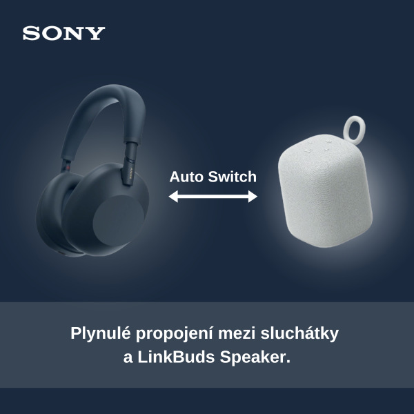 Propojení s reproduktorem LinkBuds Speaker