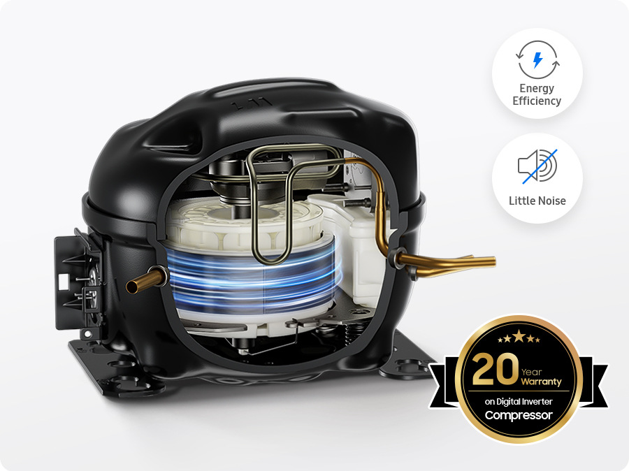 Samsung RS90F65EDTEO, NoFrost