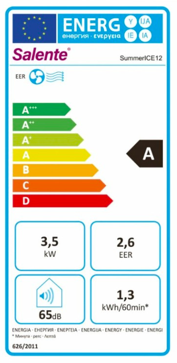 Mobilní klimatizace Salente SUMMERICE12