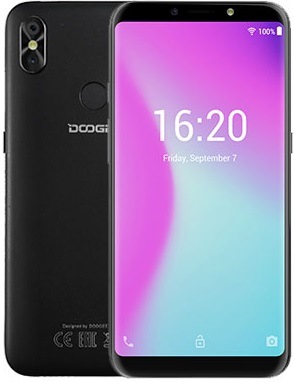 Doogee X80, černá