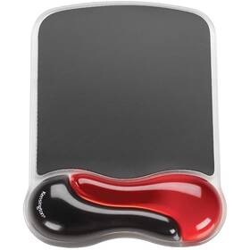 Podložka pod myš KENSINGTON Duo Gel s opěrkou zápěstí (62402) černá/červená