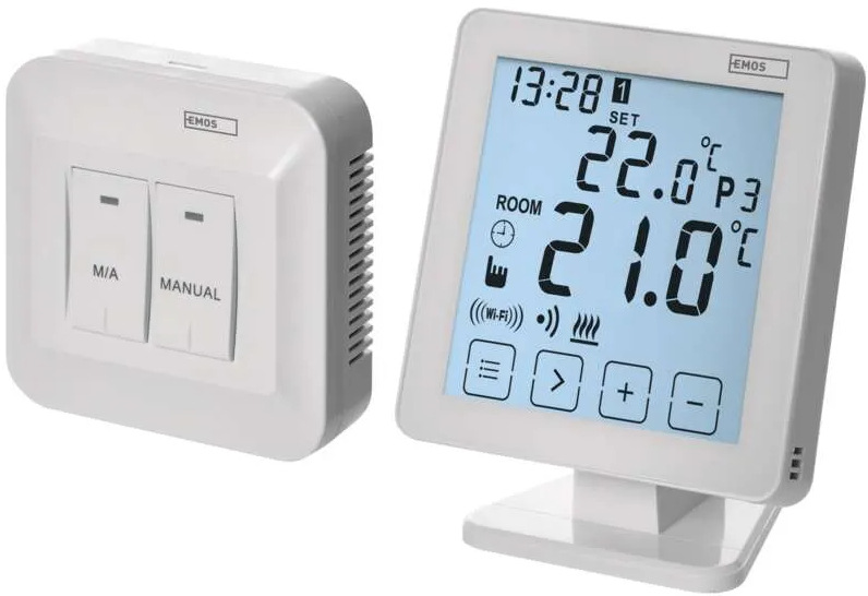 Pokojový programovatelný bezdrátový WiFi termostat EMOS P5623