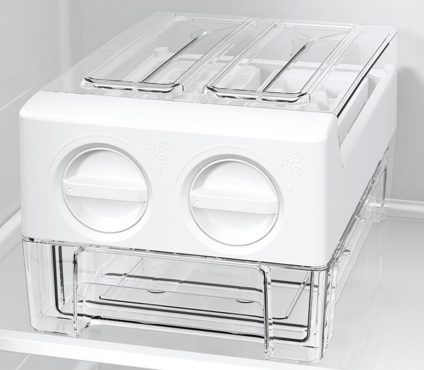 Americká lednice Gorenje NRR9185DABXL, černá/nerezová, výrobník ledu TwistIce