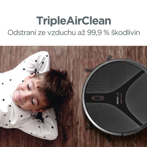 Odstraní až 99,9 % škodlivin ze vzduchu