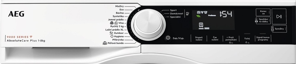 AEG TR9384CC panel