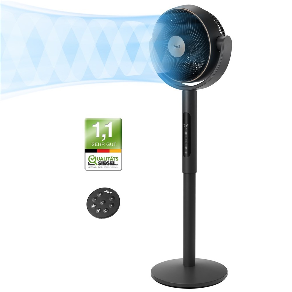 Ventilátor stojanový Levoit TempSense R432 DC Cyclone Fan