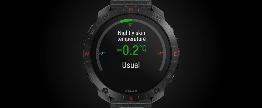 Polar Grit X2 Pro vel. S–L, černá