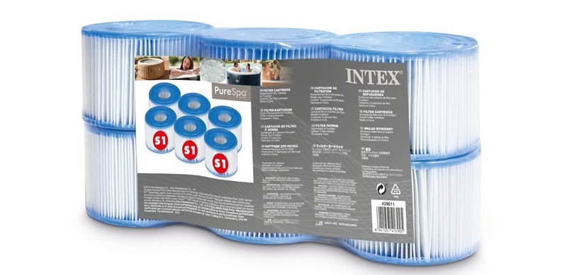 Filtrační vložka Intex pro vířivé vany typ S1/6ks