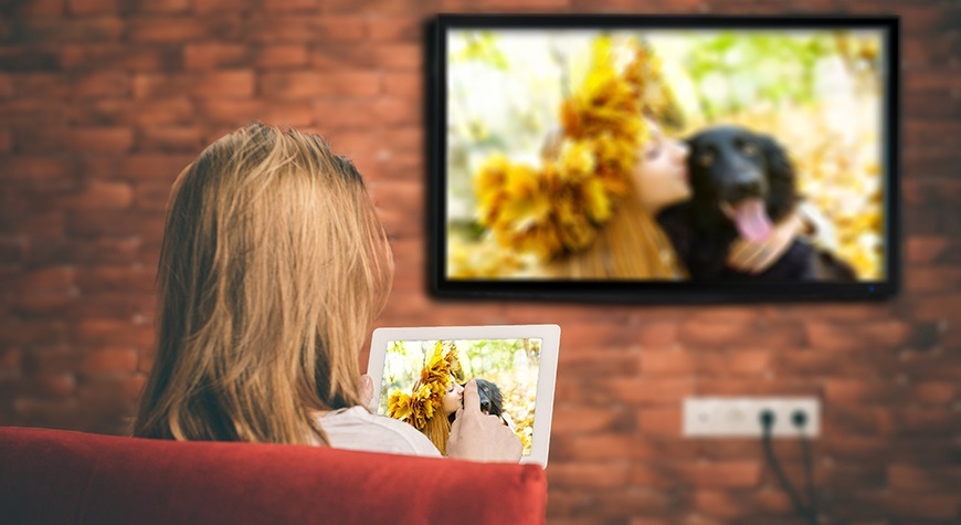 Televize Hyundai FLM 43TS349 SMART, Miracast, Dlna