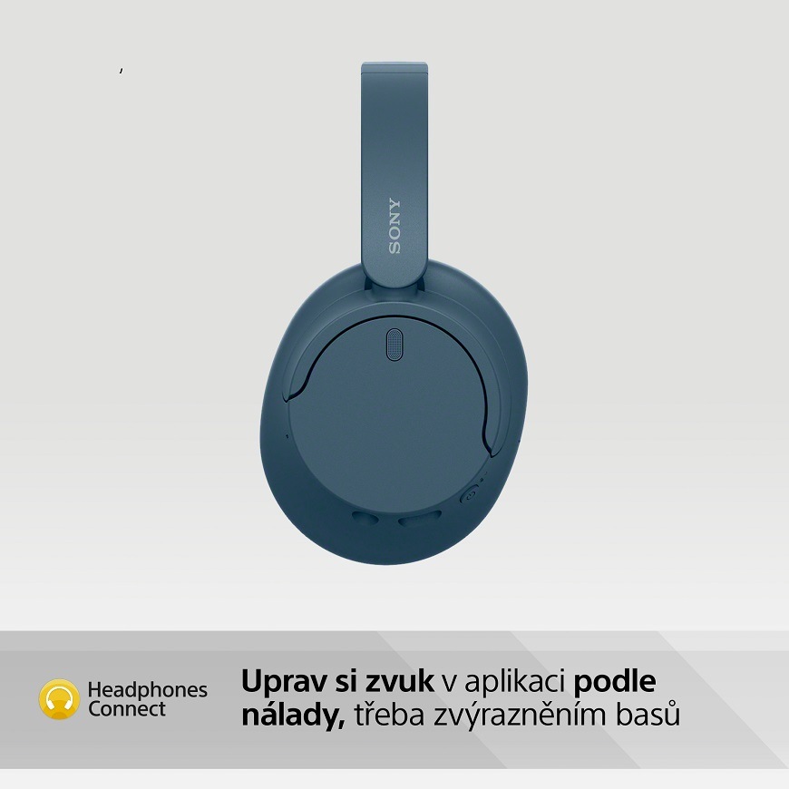 Sluchátka Sony WH-CH720N, modrá, Headphones Connect