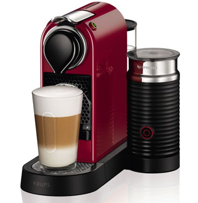 Nespresso Citiz&Milk, červená/černá