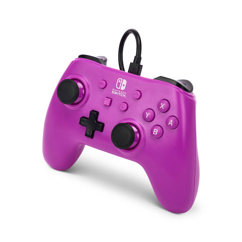 PowerA Wired pro Nintendo Switch – Grape Purple (NSGP0143-01)