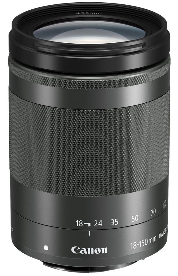 Canon EF-M 18–150 mm f/3.5–6.3 IS STM, černá