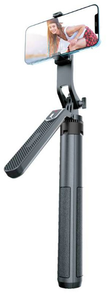 Selfie tyč WG SellPhi - černá