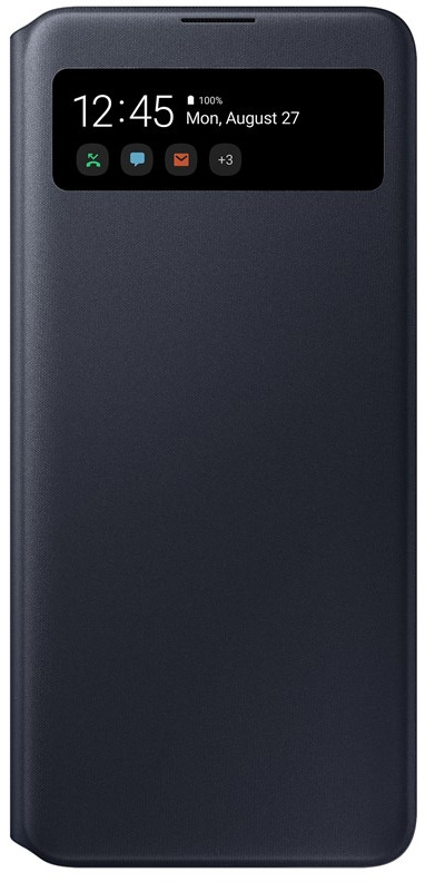 Samsung S View Wallet Cover pro Galaxy A71, černá
