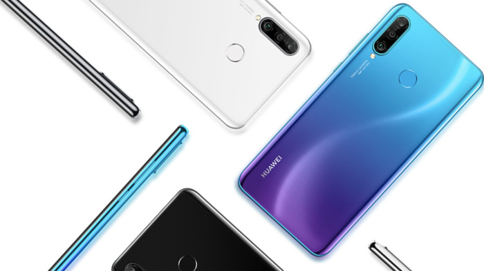 Huawei P30 lite, modrá