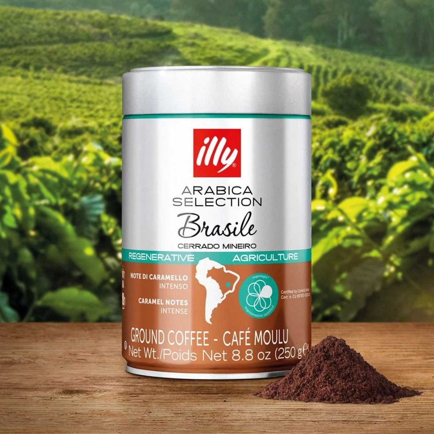 Káva mletá Illy BRAZIL Cerrado Mineiro 250 g