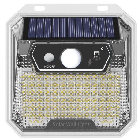 Reflektor IMMAX PETTY, solární, s PIR čidlem, 3 W - černý