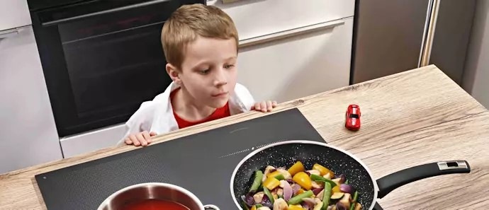 Varná indukční deska Mora VDIS655X, černá, Dětský zámek