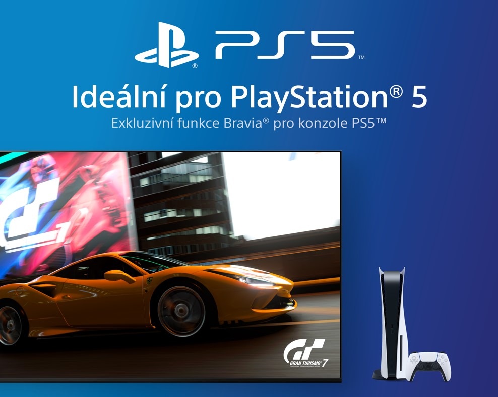 Mini LED televizor Sony Bravia XR-65X95L, ideální pro PS5