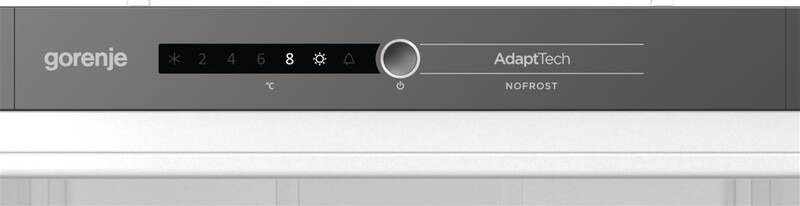 Kombinovaná chladnička Gorenje NRKI518EA1, Vestavná, detail