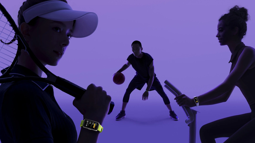 Huawei Band 10, bílá