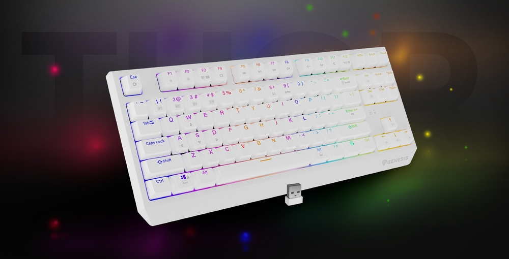 Genesis THOR 230 TKL RGB Outemu Red US (NKG-2165)