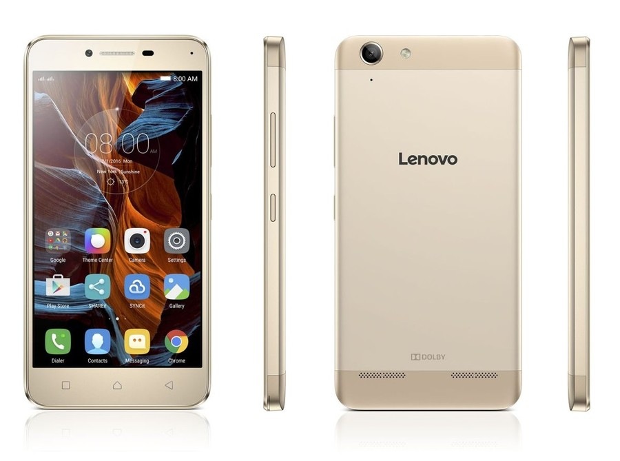 Lenovo Vibe K5 Plus, zlatá