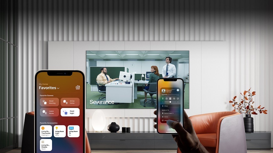 TV Hisense 75U7Q, snadné připojení