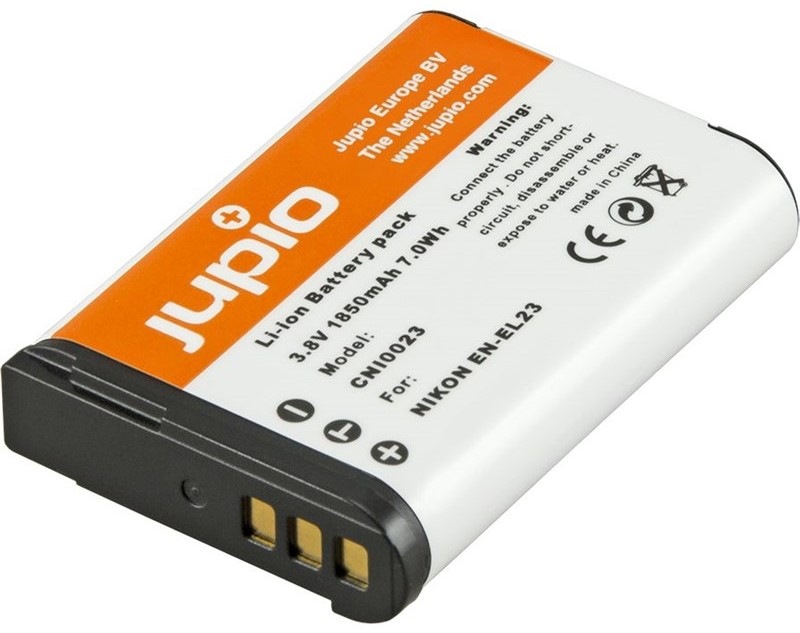 Baterie Jupio EN-EL23 1850 mAh (Nikon)