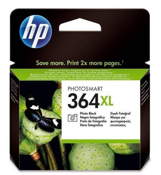 HP 364XL, 290 stran - foto černá (CB322EE)