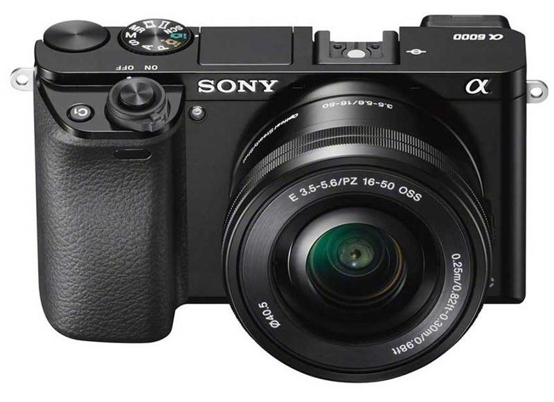 Sony Alpha 6000 + objektiv 16–50 mm, černý