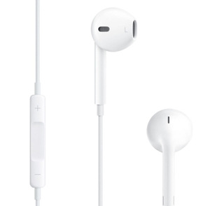 Apple EarPods MD827ZM/B, bílá