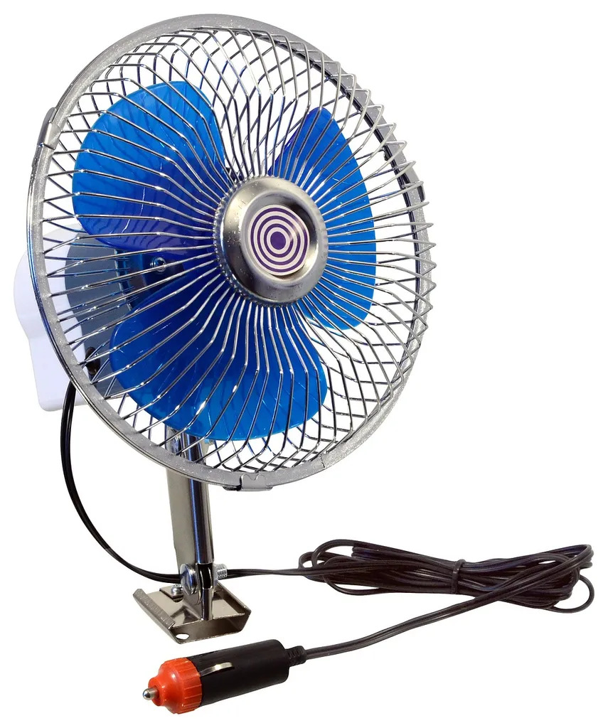 Ventilátor Compass 12 V Maxi otočný