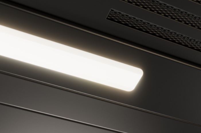 Komínový odsavač par AEG GB67D91HL Hob2Hood LED osvětlení
