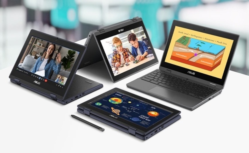 ASUS Chromebook CR11 Flip, šedá