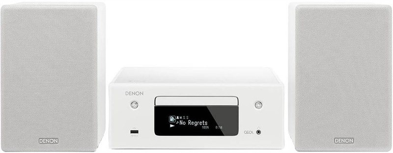 Denon RCD-N10 CEOL + reproduktory SCN-10, bílá