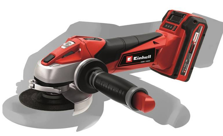 Einhell TE-AG 18/115 Li Kit, červená 