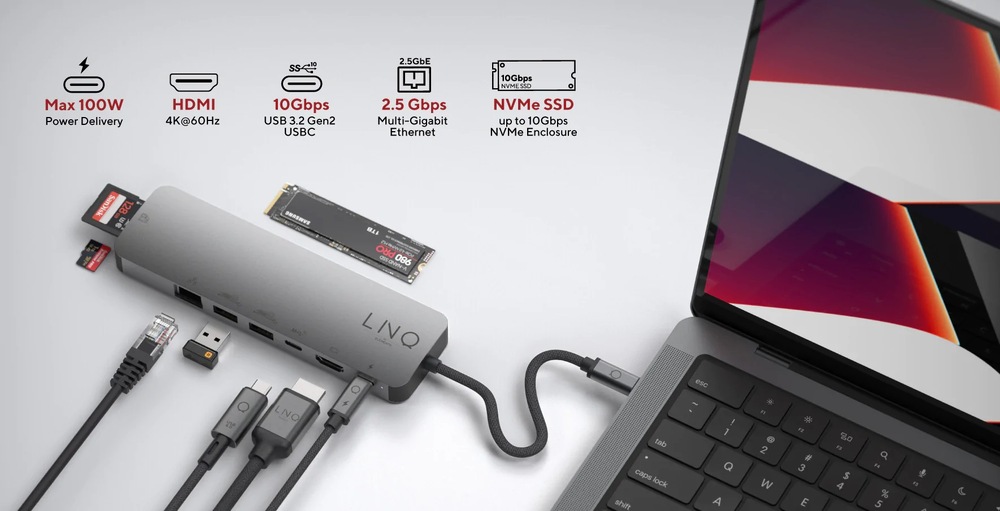 LINQ byELEMENTS 9in1 SSD PRO