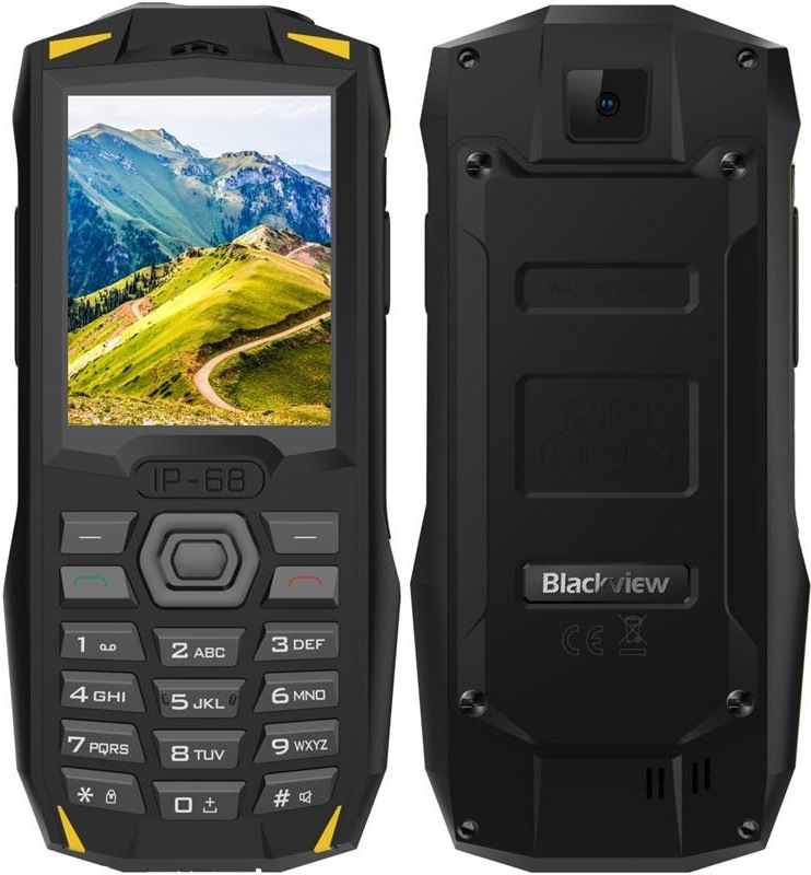 iGET BLACKVIEW GBV1000 Dual SIM, černá/žlutá