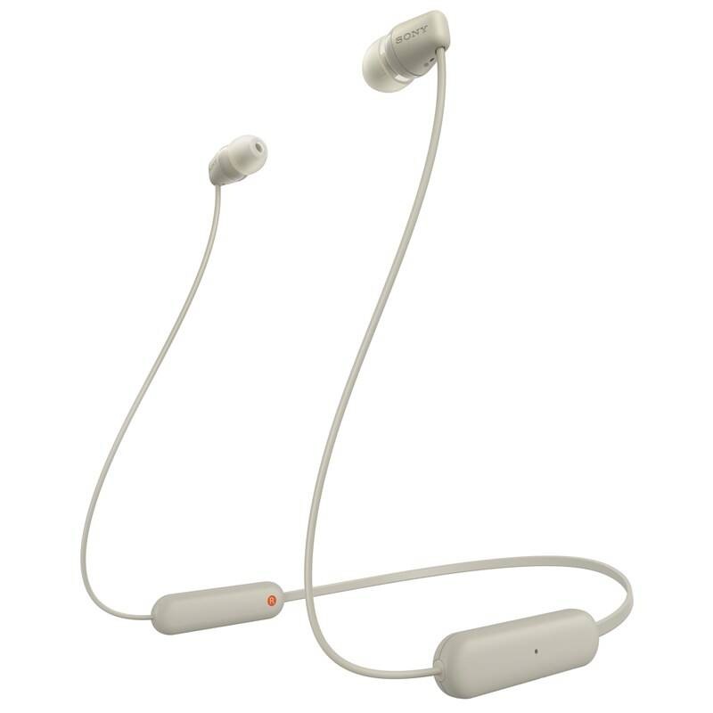 Sluchátka Sony WI-C100, šedá
