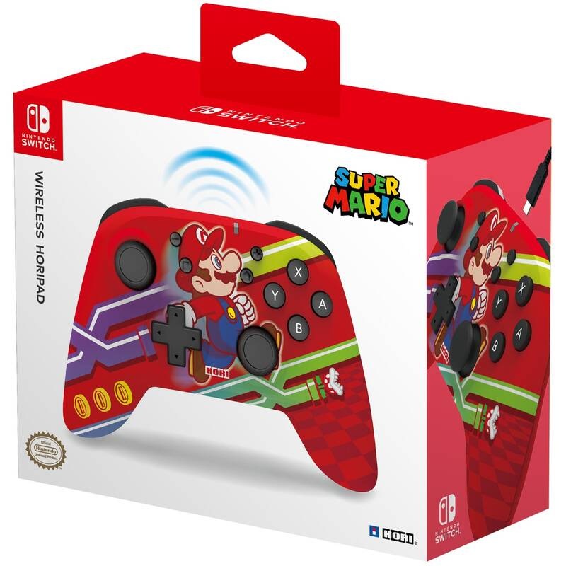 HORI Wireless HORIPAD pro Nintendo Switch - Super Mario