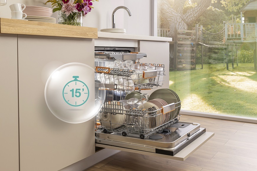 Vestavná myčka Gorenje GV663B65XXL, Bleskurychlé mytí nádobí
