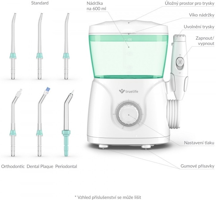 TrueLife AquaFloss Station S600, bílá 