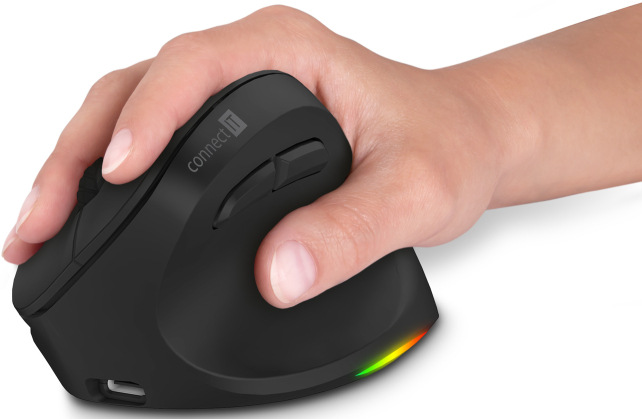 Connect IT FOR HEALTH Cloudy, černá