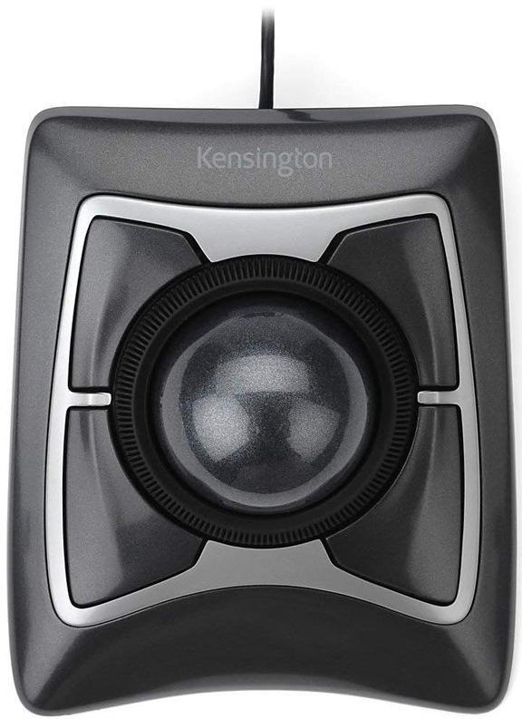 Trackball KENSINGTON Trackball Expert optická/4 tlačítek/400DPI - černá/červená