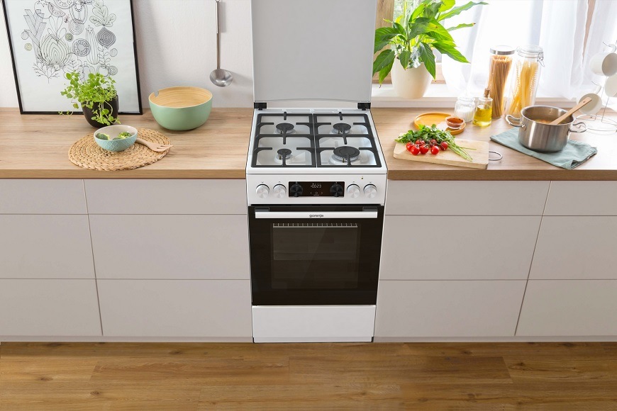 Sporák Gorenje GK5C42WF, bílá